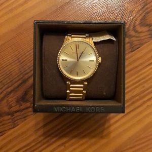Gold Micheal Kors Women’s Watch Watch